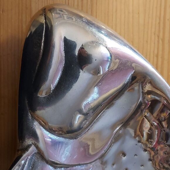 Fish shape metal serving platter vintage Coastal Nautical Decor Di… - Picture 4 of 9